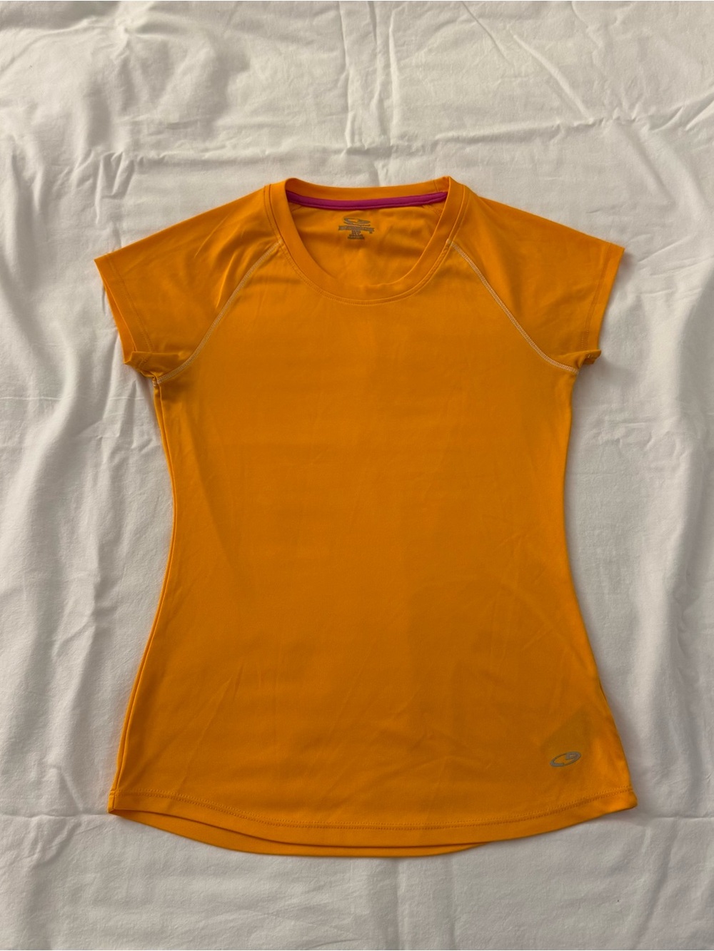 Champion orange athletic shirt size XS